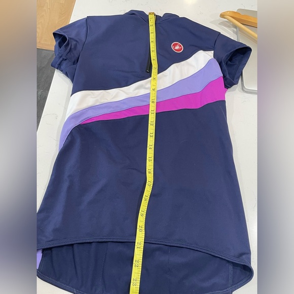 CASTELLI women’s small cap sleeve cycling jersey 🚲💙💜 - Picture 5 of 5